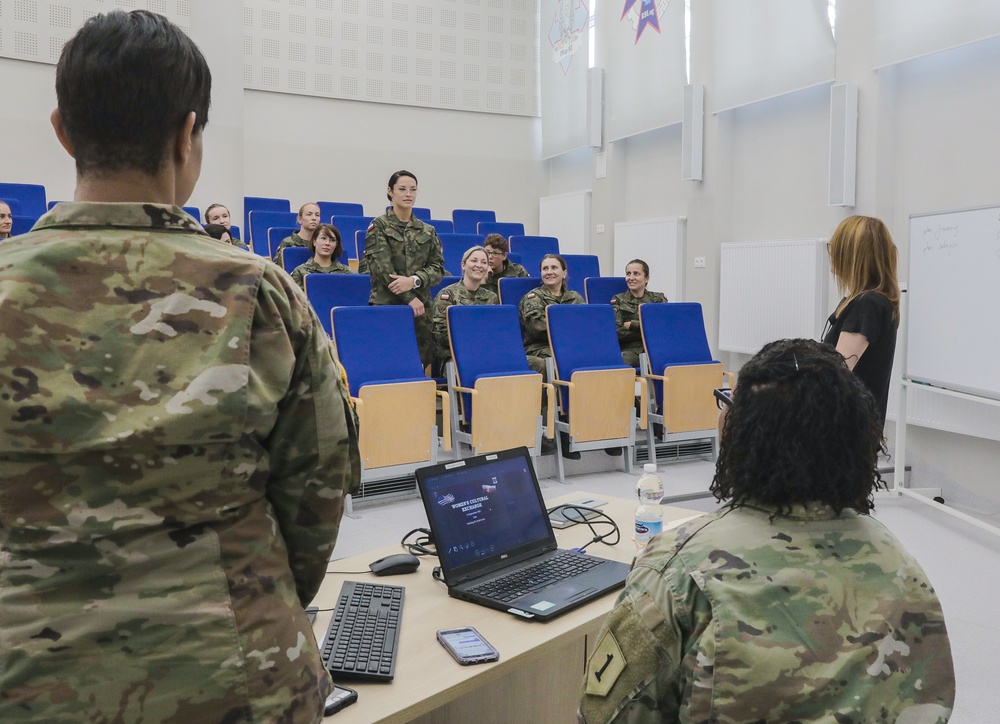 U.S. and Polish Army Women’s Cultural Exchange
