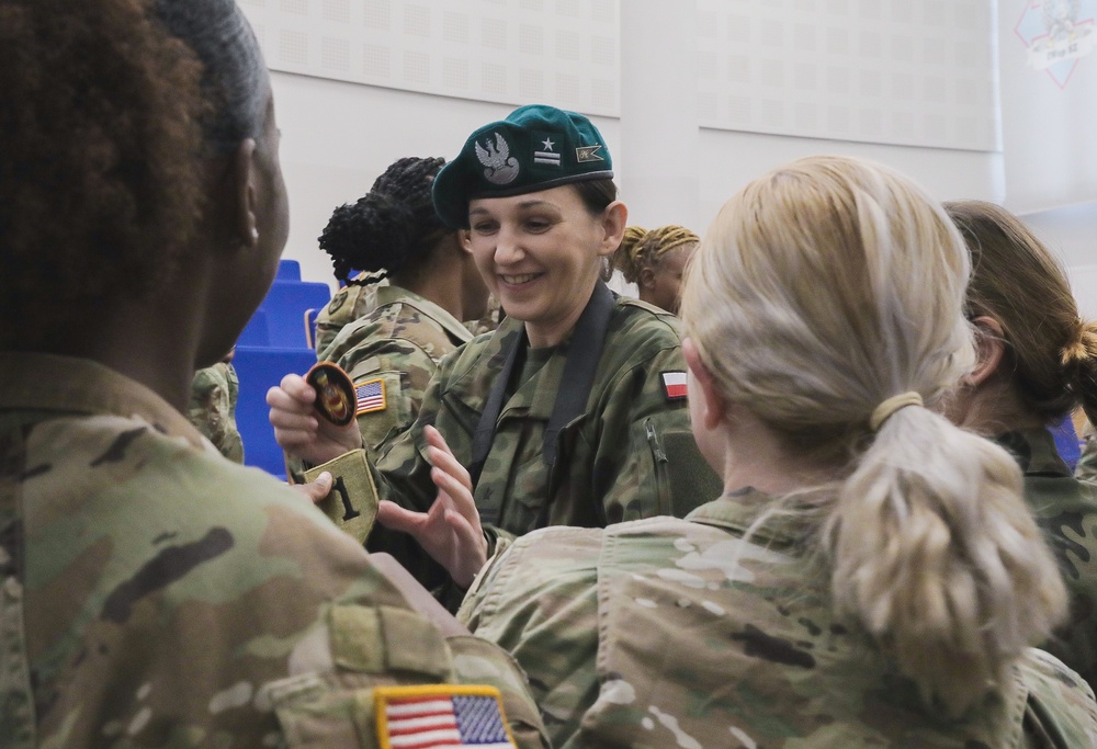 U.S. and Polish Army Women’s Cultural Exchange