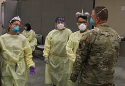 Interpreter helps at Operation Allies Welcome