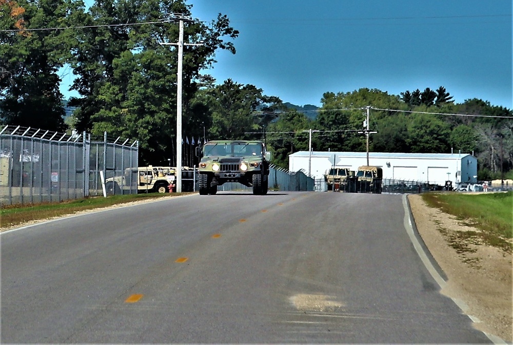 September 2021 training operations at Fort McCoy