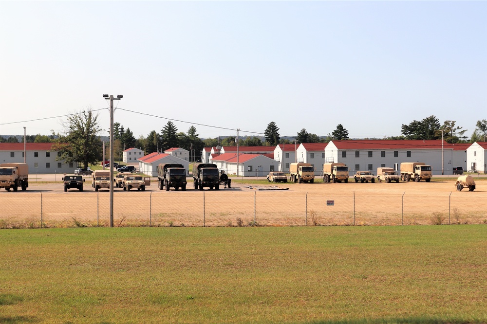 September 2021 training operations at Fort McCoy