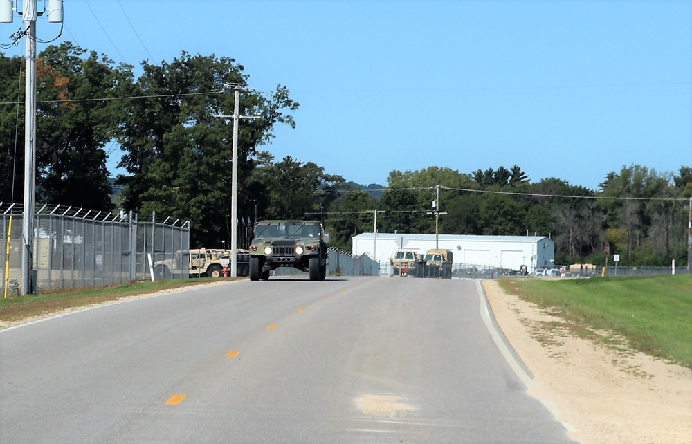 September 2021 training operations at Fort McCoy