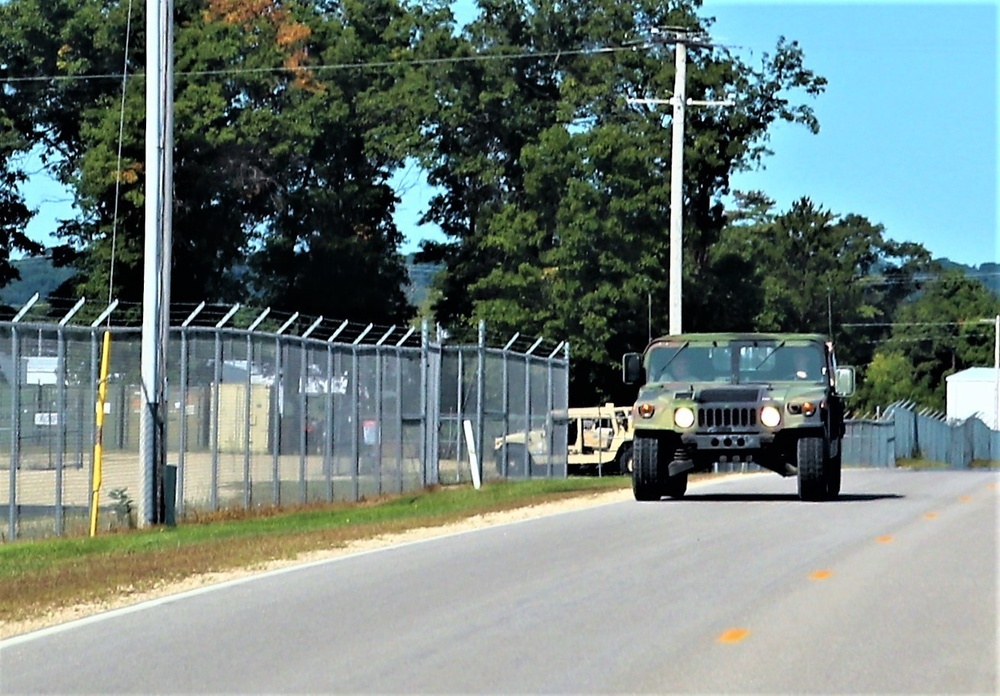 September 2021 training operations at Fort McCoy