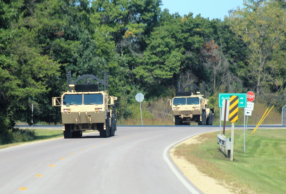 September 2021 training operations at Fort McCoy