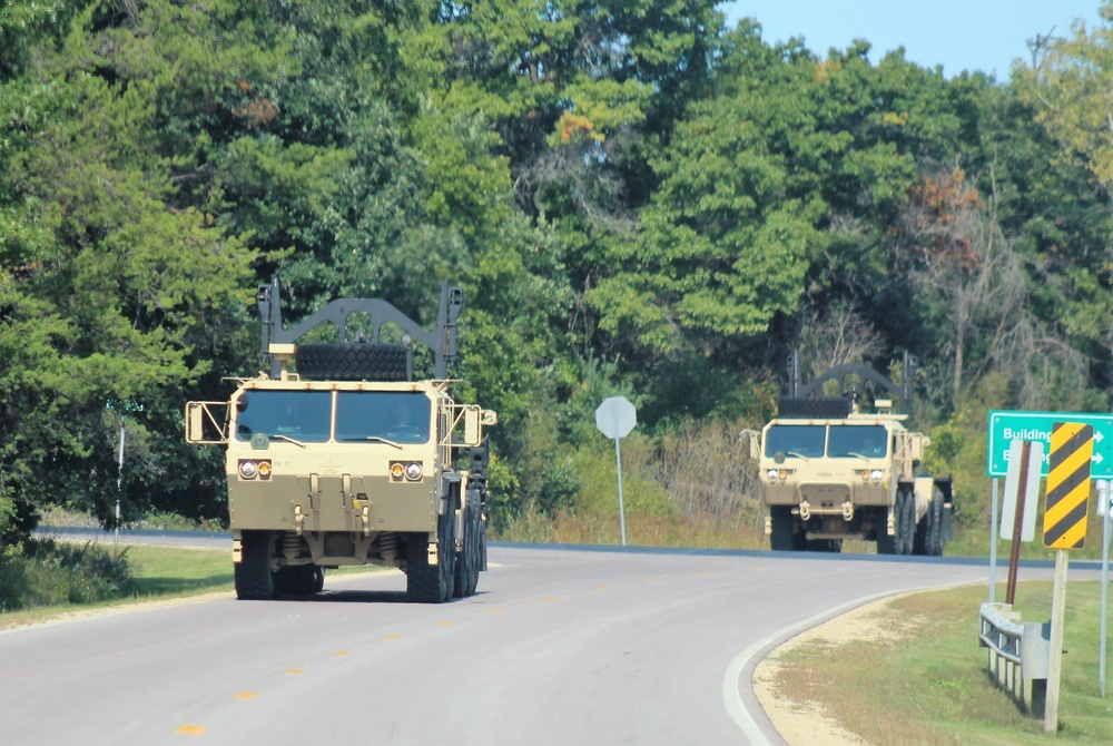 September 2021 training operations at Fort McCoy