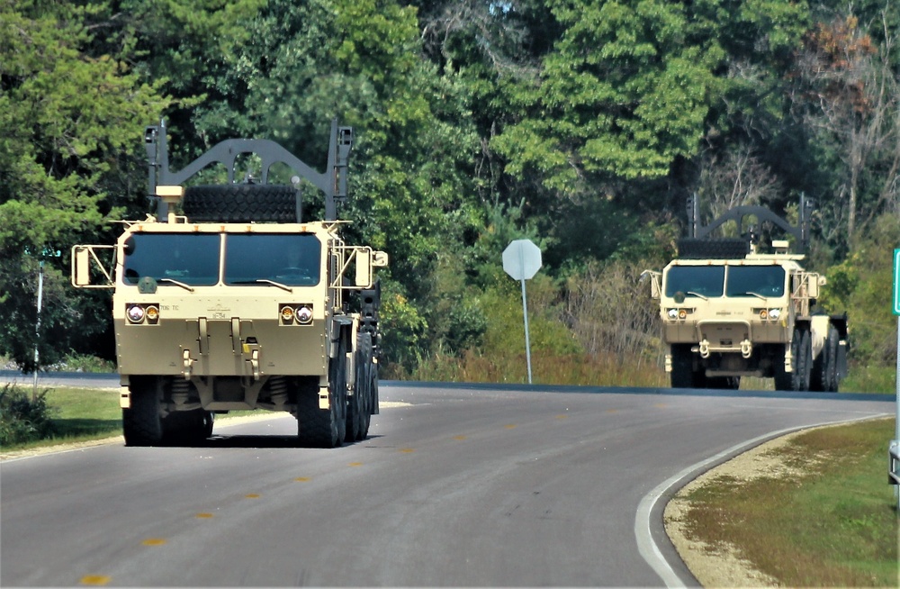 September 2021 training operations at Fort McCoy