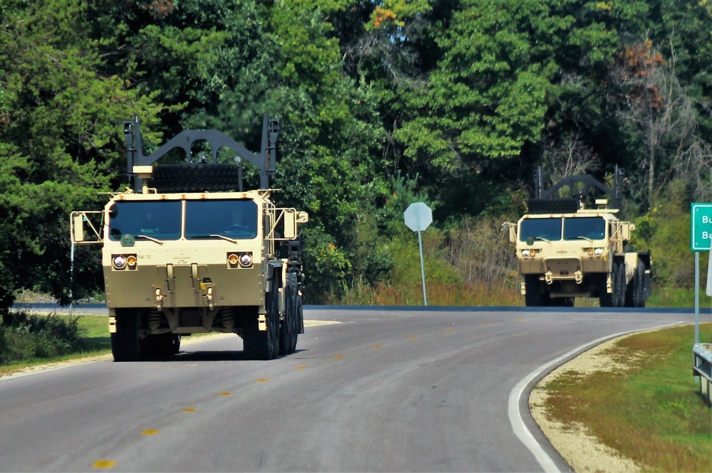 September 2021 training operations at Fort McCoy