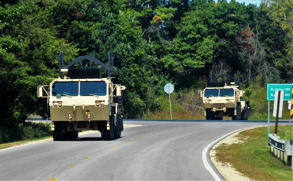 September 2021 training operations at Fort McCoy