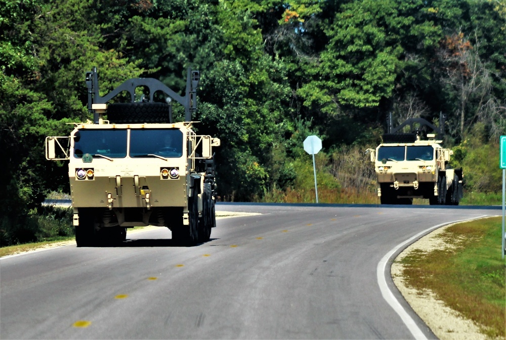 September 2021 training operations at Fort McCoy