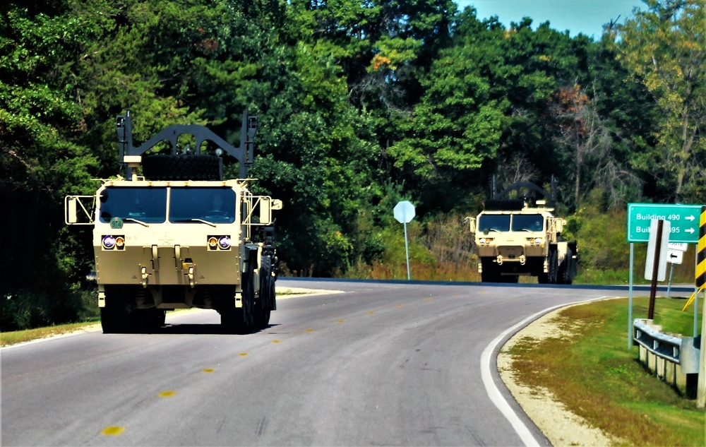 September 2021 training operations at Fort McCoy