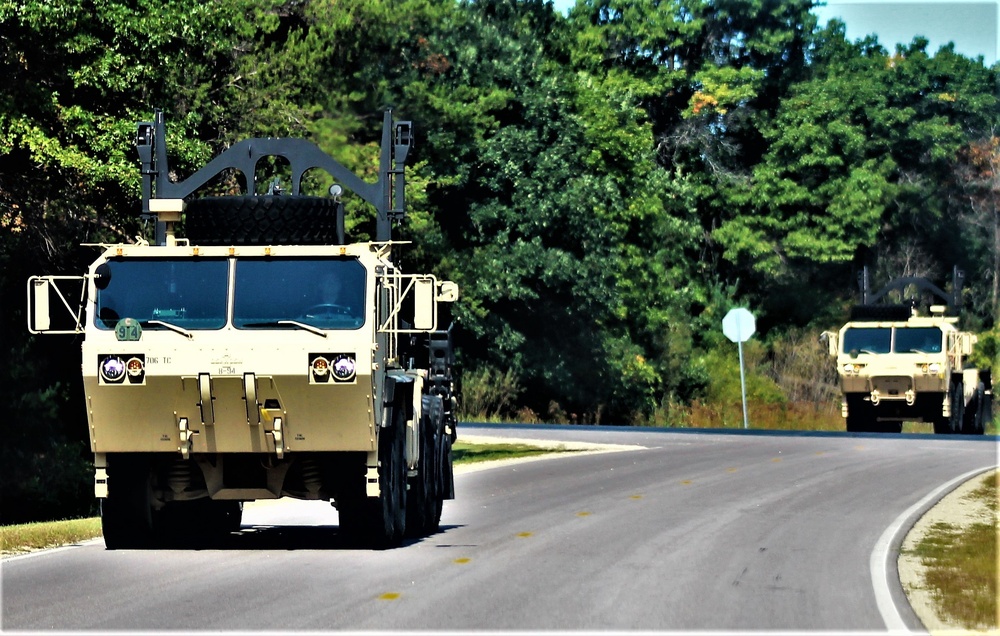 September 2021 training operations at Fort McCoy