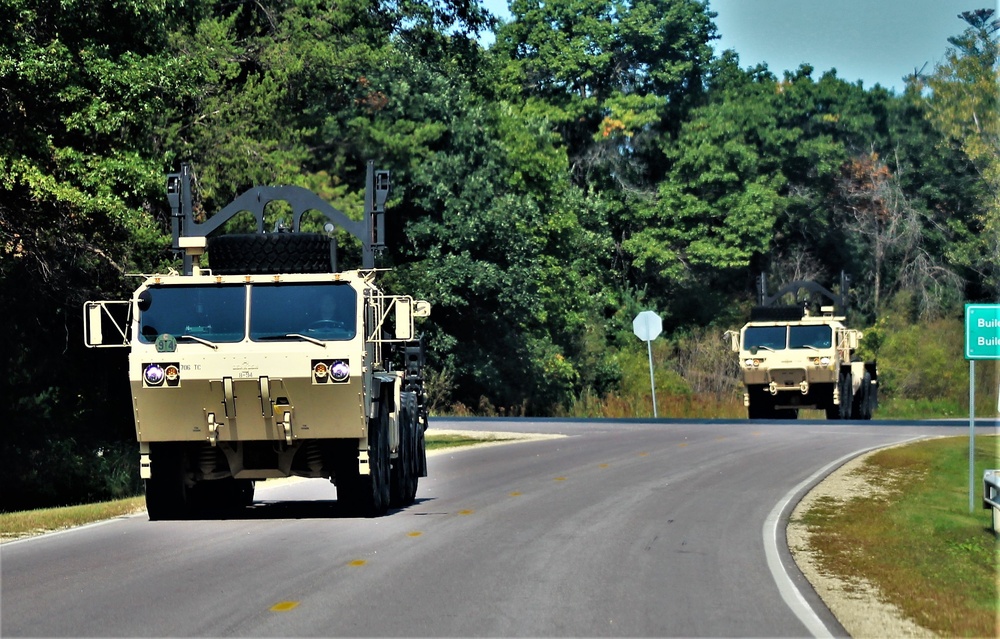 September 2021 training operations at Fort McCoy