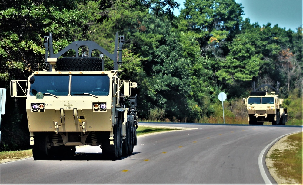 September 2021 training operations at Fort McCoy