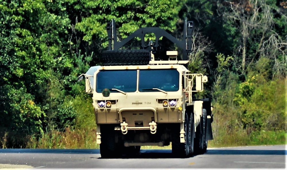 September 2021 training operations at Fort McCoy