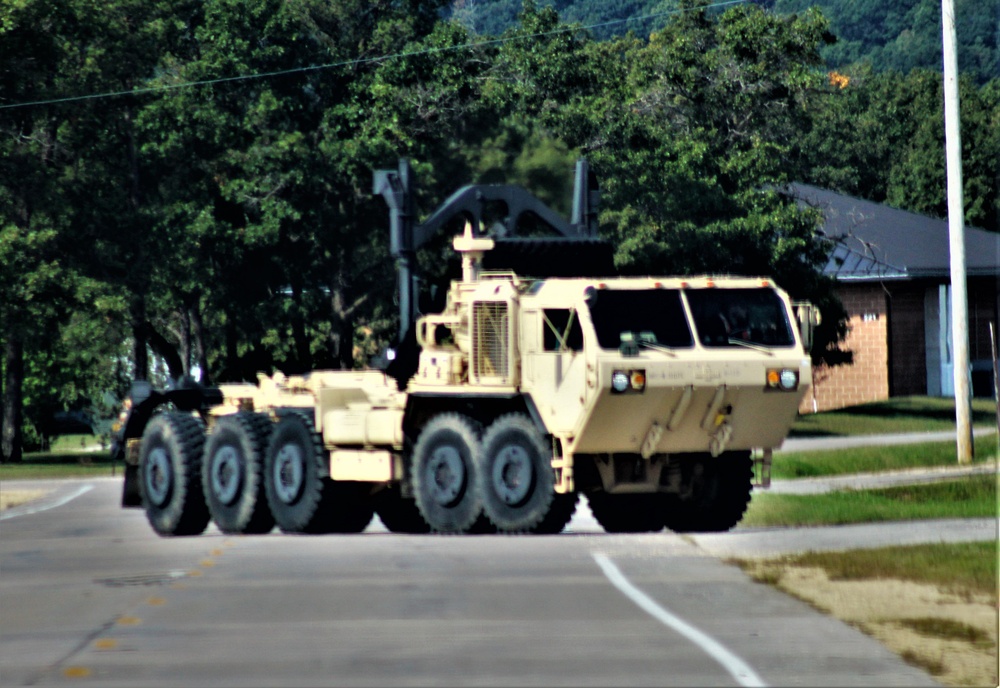 September 2021 training operations at Fort McCoy