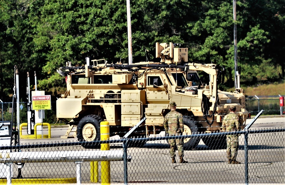 September 2021 training operations at Fort McCoy