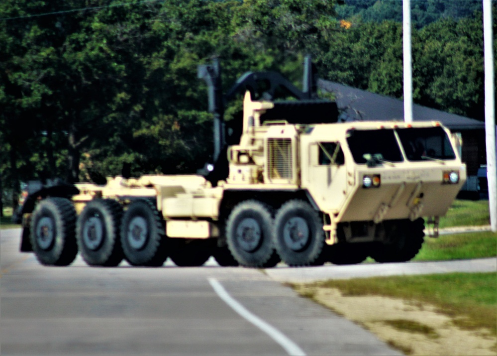 September 2021 training operations at Fort McCoy