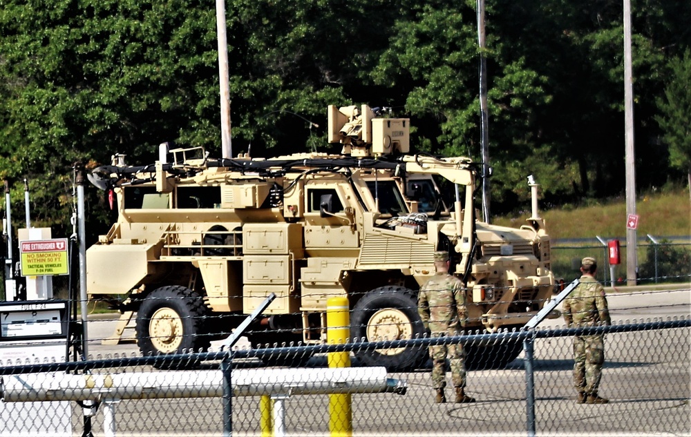 September 2021 training operations at Fort McCoy