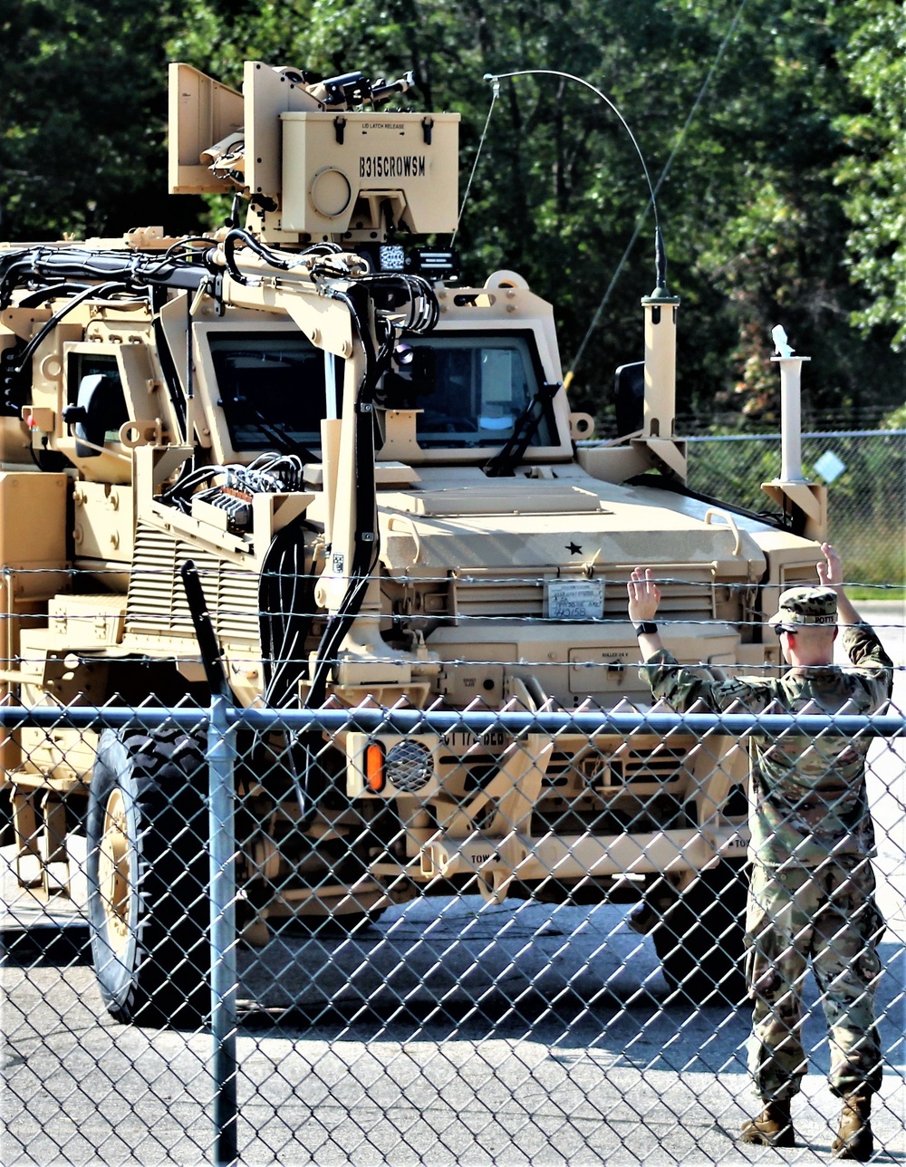 September 2021 training operations at Fort McCoy