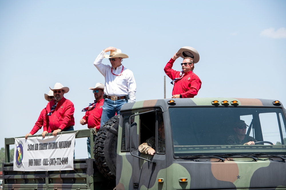 Cheyenne Frontier Days celebrates Military Monday at the rodeo