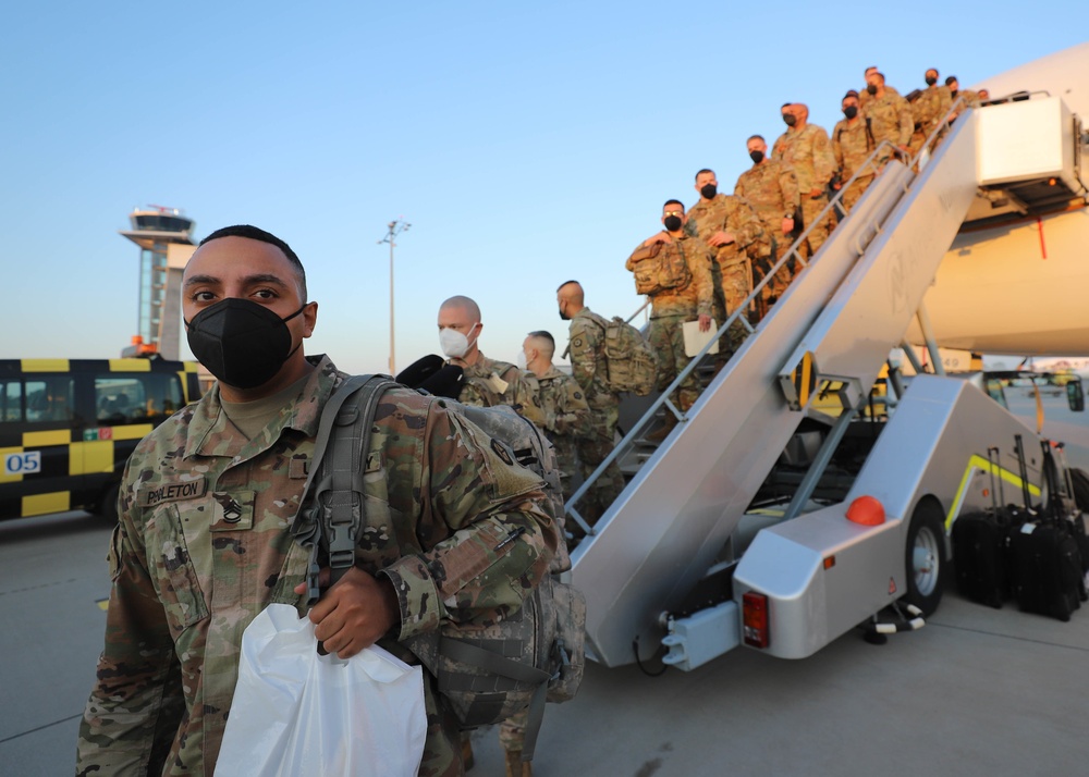 V Corps arrives in Germany for final certifying training event
