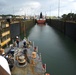 USCGC Northland transits through Panama Canal
