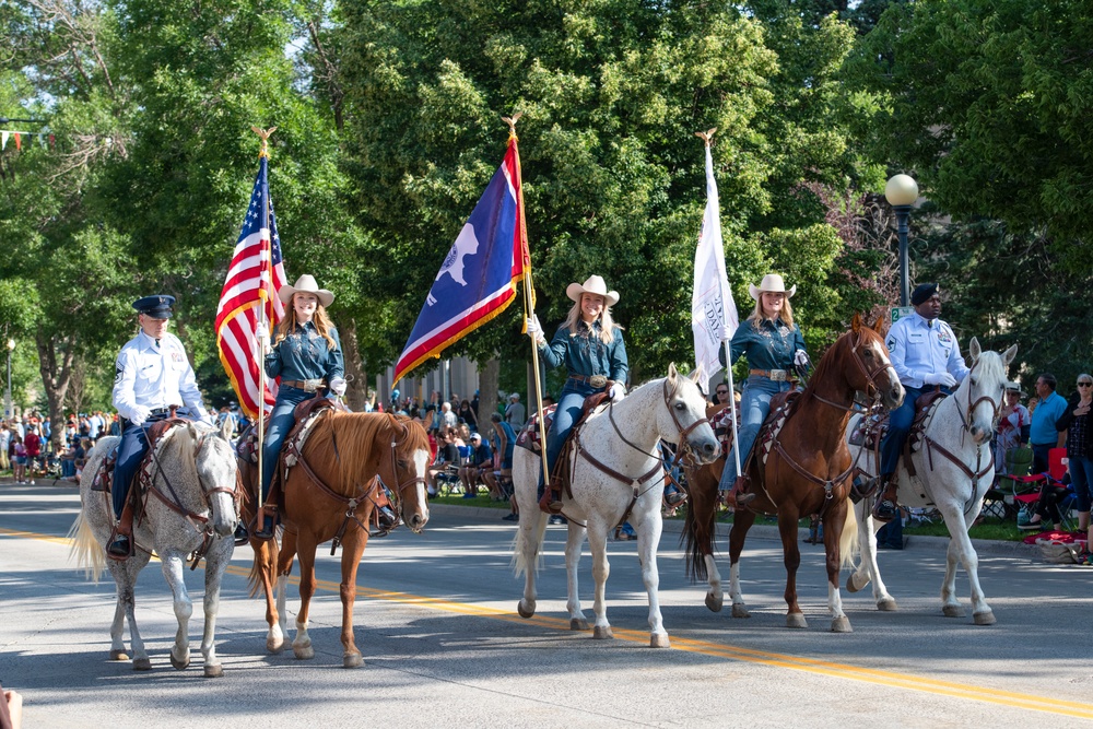 Cheyenne Frontier Days parade