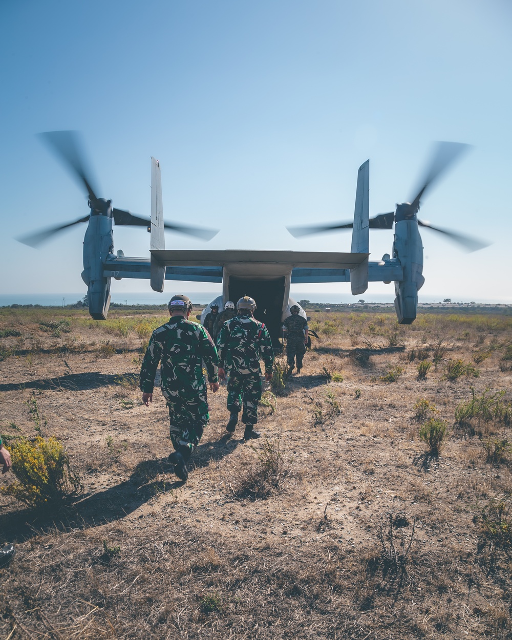 Indonesian military visits 1st Marine Division