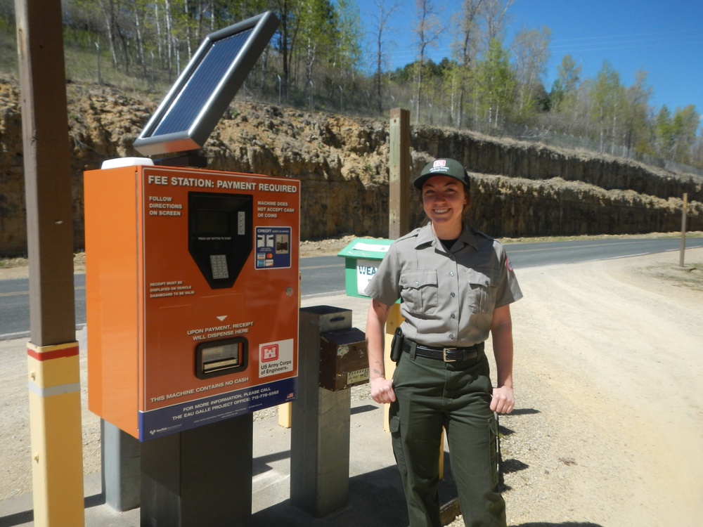 Recreation areas unveil new fee machines