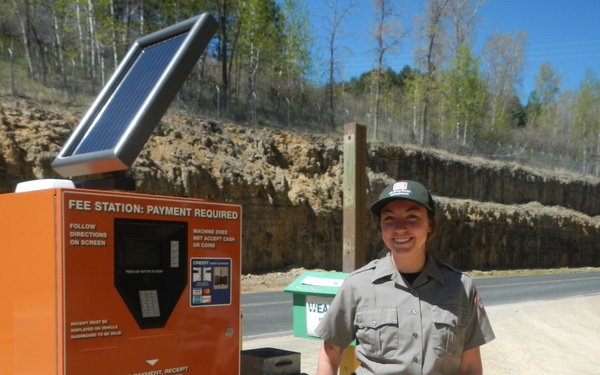 Recreation areas unveil new fee machines