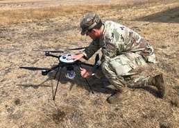 U.S. Army Explosive Ordnance Disposal technicians field test Unmanned Aerial System