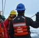 Coast Guard Cutter Healy crew member operations, during the first part of their Northwest Passage Deployment