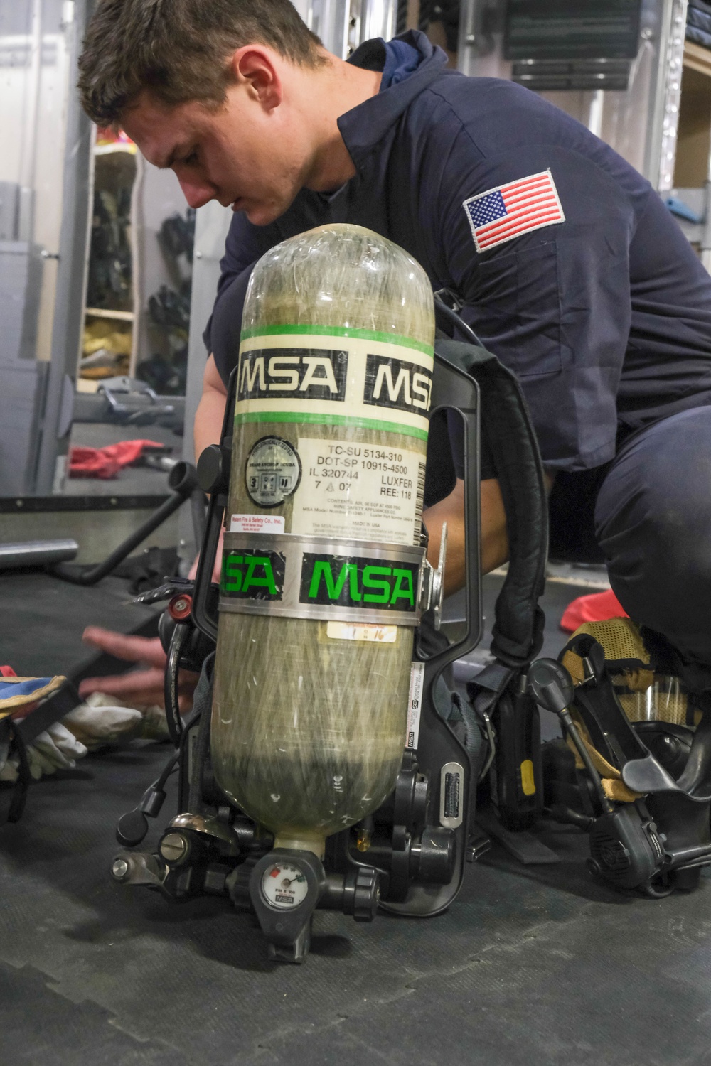 Coast Guard Cutter Healy crew member operations, during the first part of their Northwest Passage Deployment