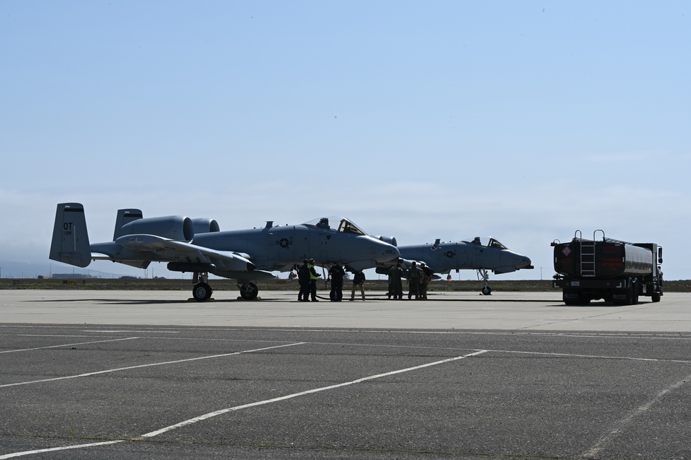 Vandenberg supports A-10 &quot;Warthogs&quot; for Search and Rescue Exercise