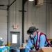 American Red Cross Volunteers Move Supplies for Afghan Evacuees
