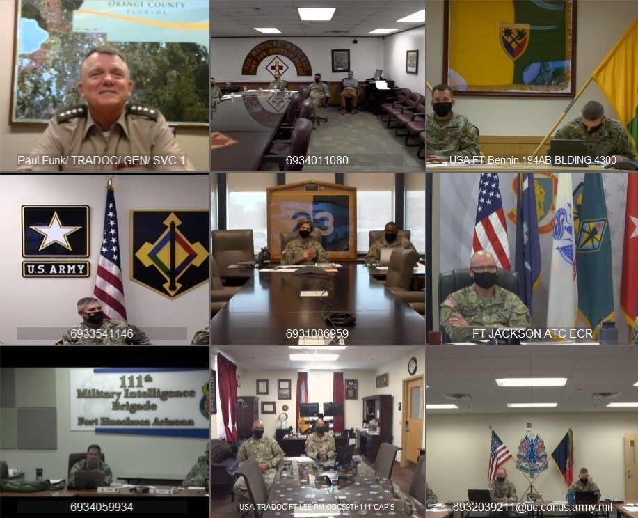 The Center for Initial Military Training Leaders' Forum Virtual Participation