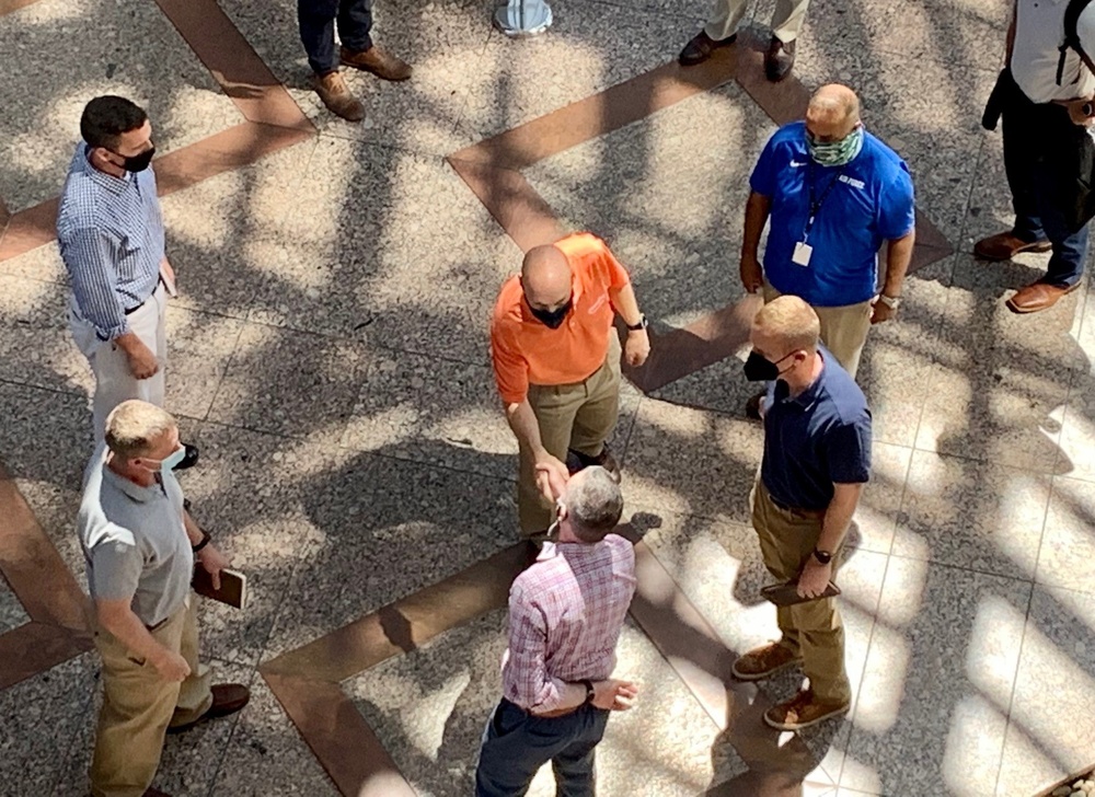 VCSAF visits ShOC-N Battlelab