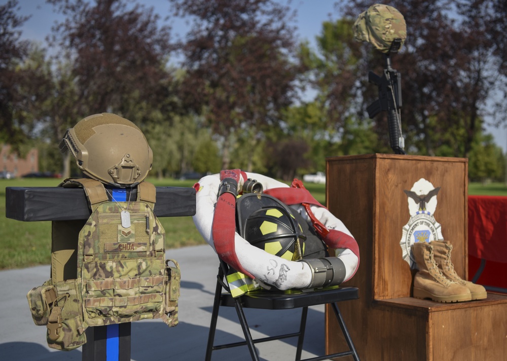 Grand Forks AFB 9/11 Memorial Ceremony