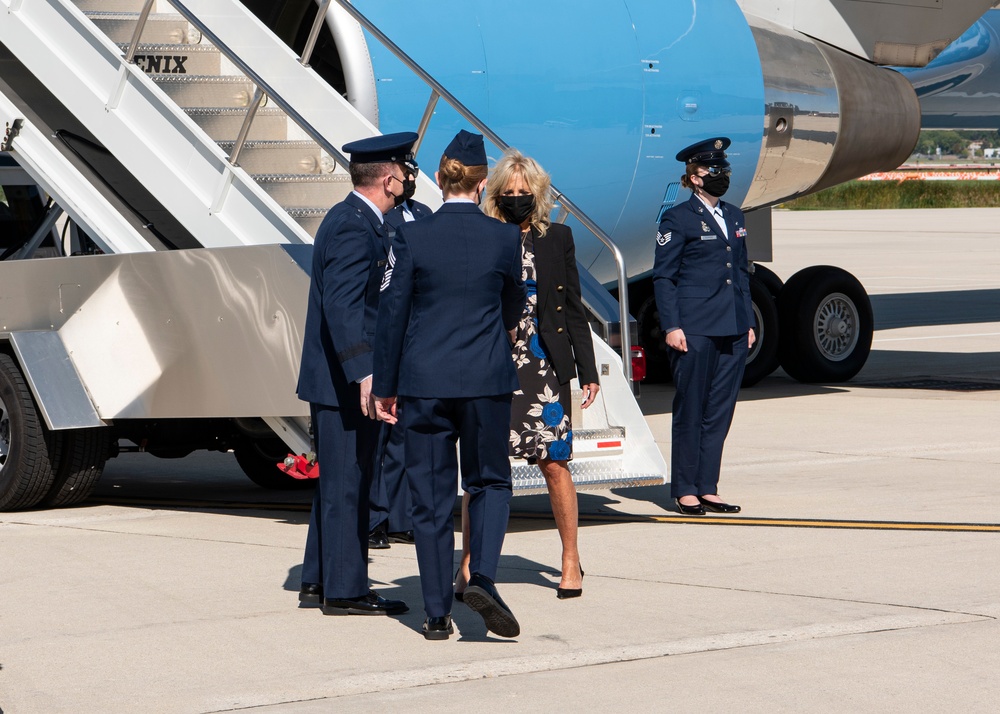 First Lady Dr. Jill Biden Visits Milwaukee