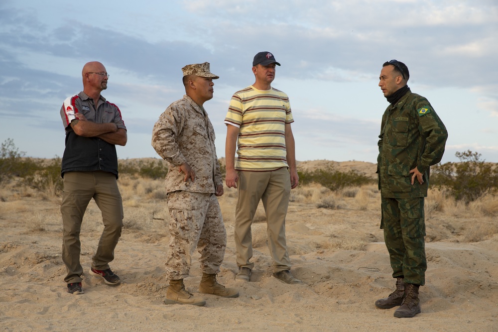 Sharing of best practices between the U.S. and Brazilian Marines