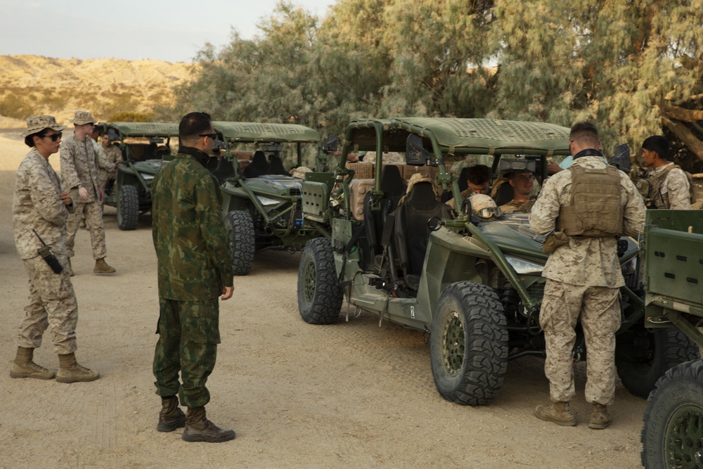 Sharing of best practices between the U.S. and Brazilian Marines