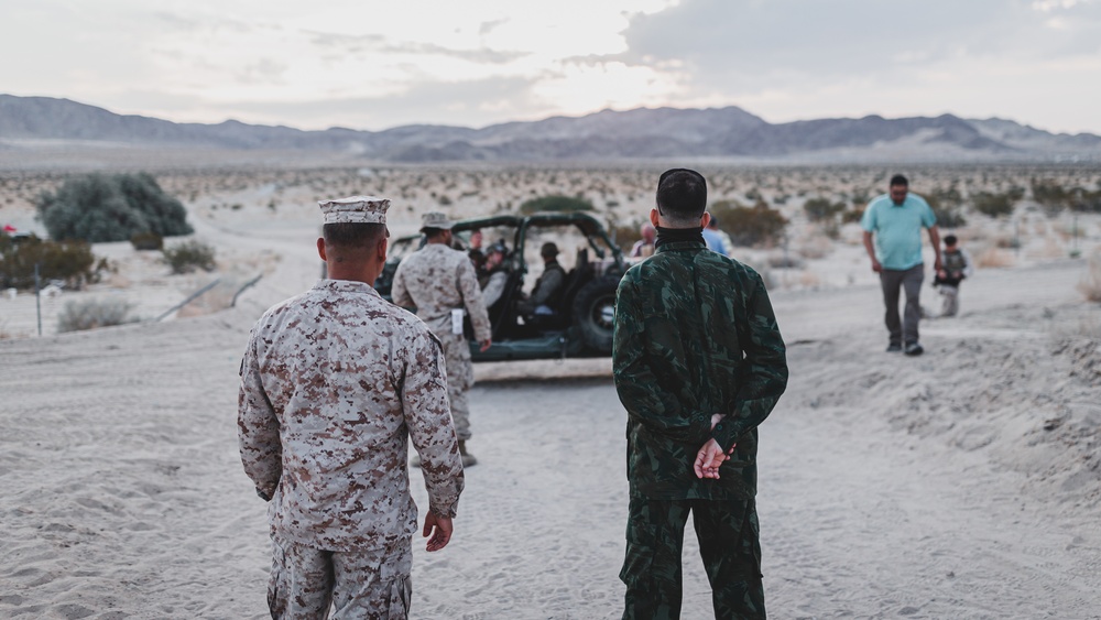 Sharing of best practices between the U.S. and Brazilian Marines