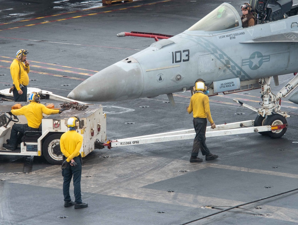 USS Ronald Reagan (CVN 76) Flight Deck