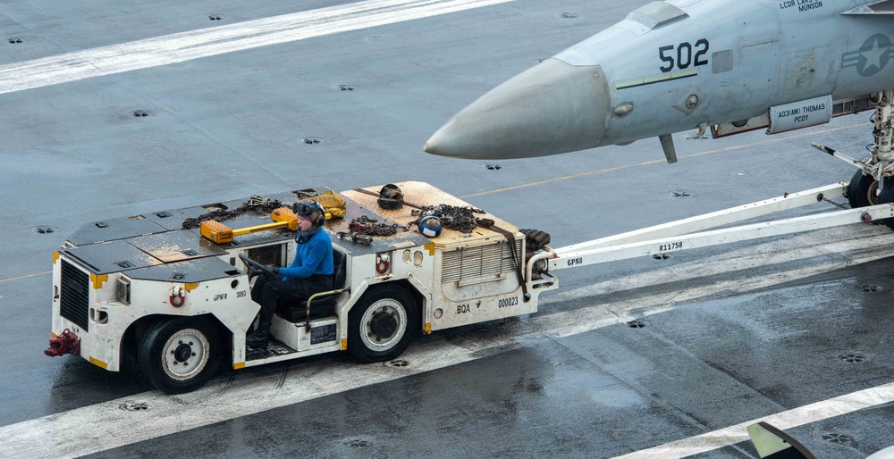 USS Ronald Reagan (CVN 76) Flight Deck