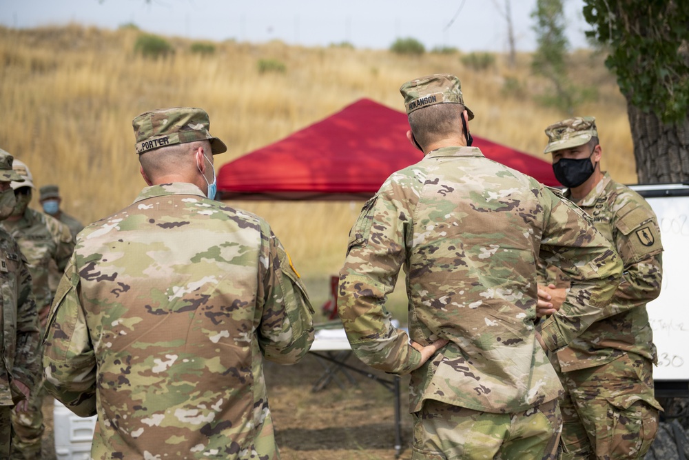 Chief of the National Guard Bureau visits the Wyoming National Guard