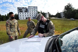 34th MPs conduct annual provost marshal office training evaluation during field exercise