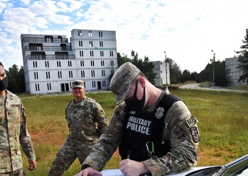 34th MPs conduct annual provost marshal office training evaluation during field exercise