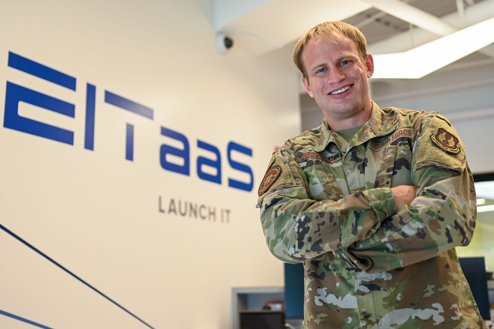 Airman brings industry experience to EITaaS mission