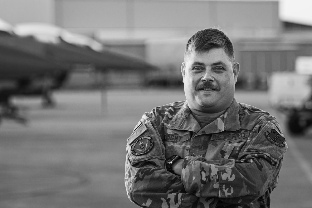 Portrait series: 181st IW maintainers in a past life