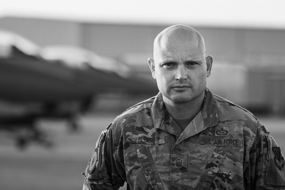 Portrait series: 181st IW maintainers in a past life